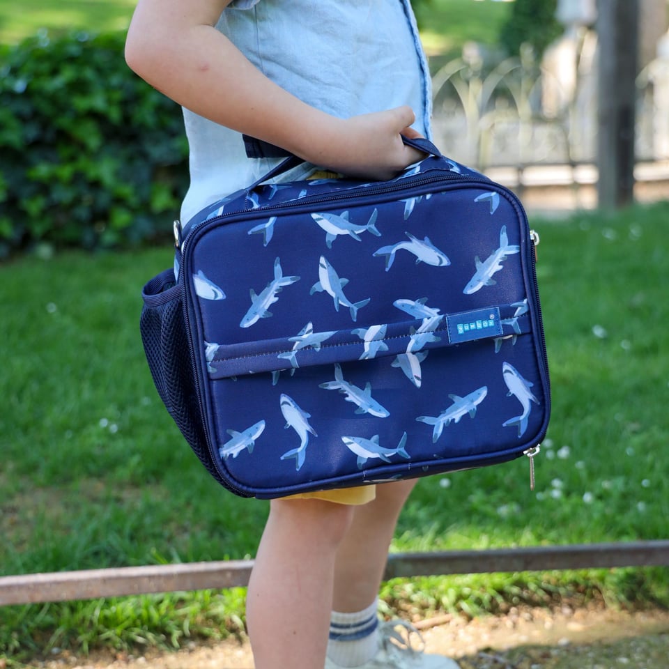 Yumbox Lunch Bag Pacific Haai - Blauw