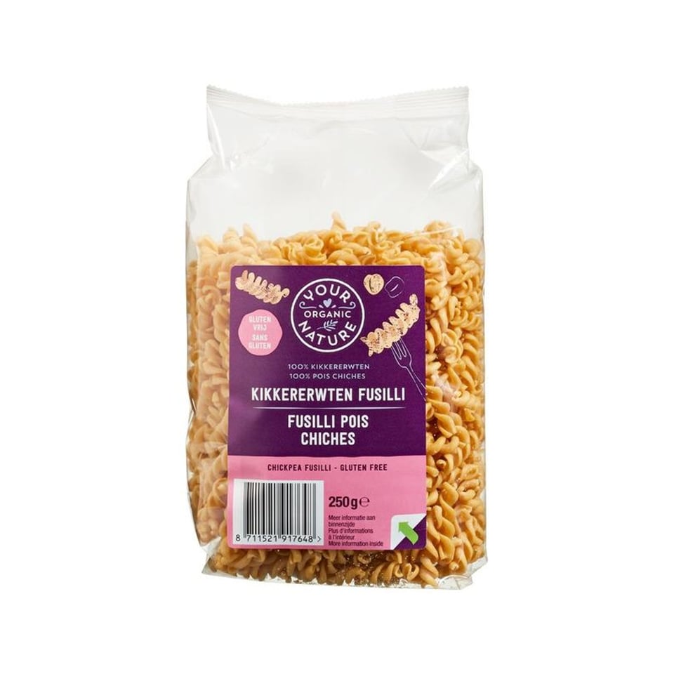 Kikkererwten Fusilli Glutenvrij