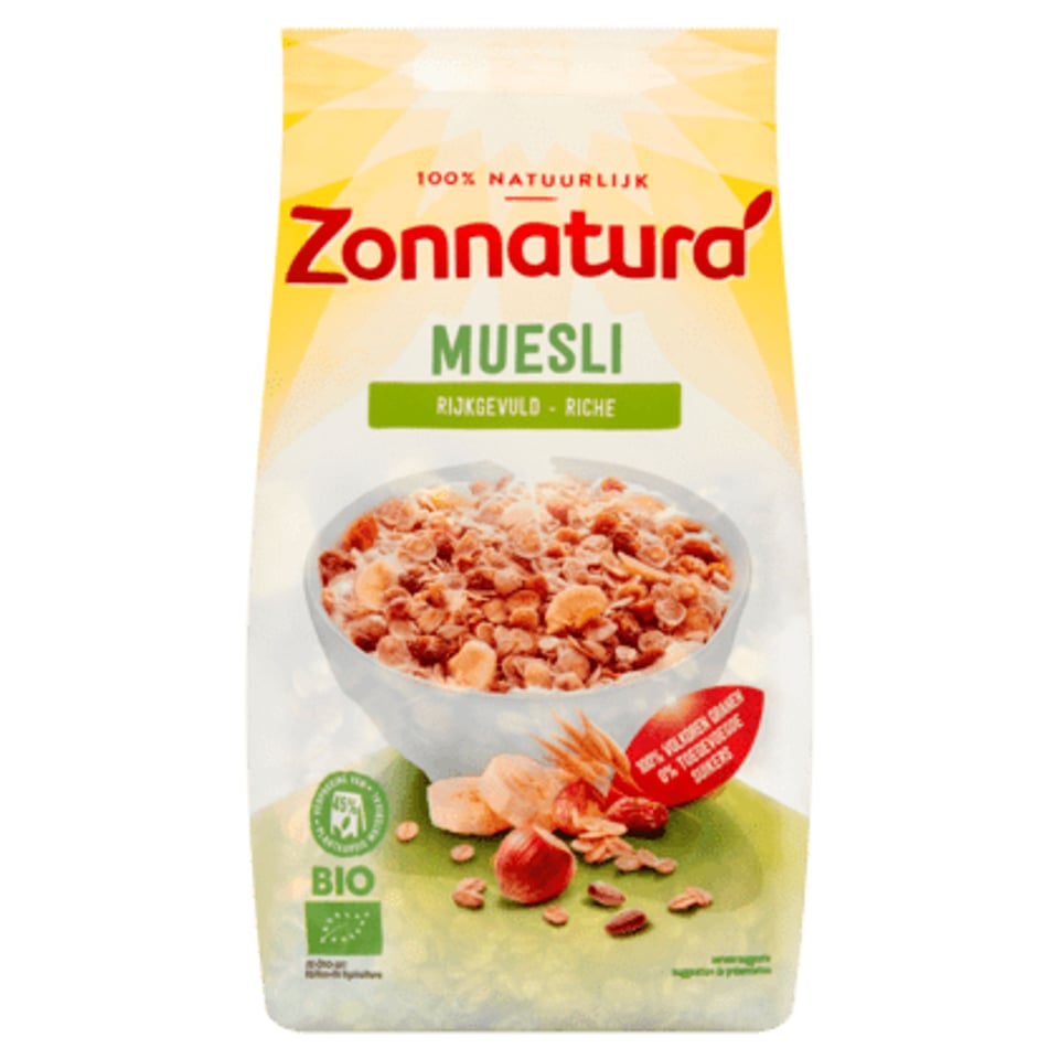 Zonnatura Muesli Rijkgevuld