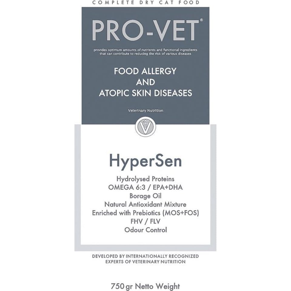 Pro-Vet Cat Hypersen 750Gr.