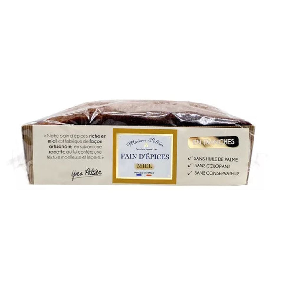 Gesneden honingpeperkoek / Pain d'épices miel tranché 250g