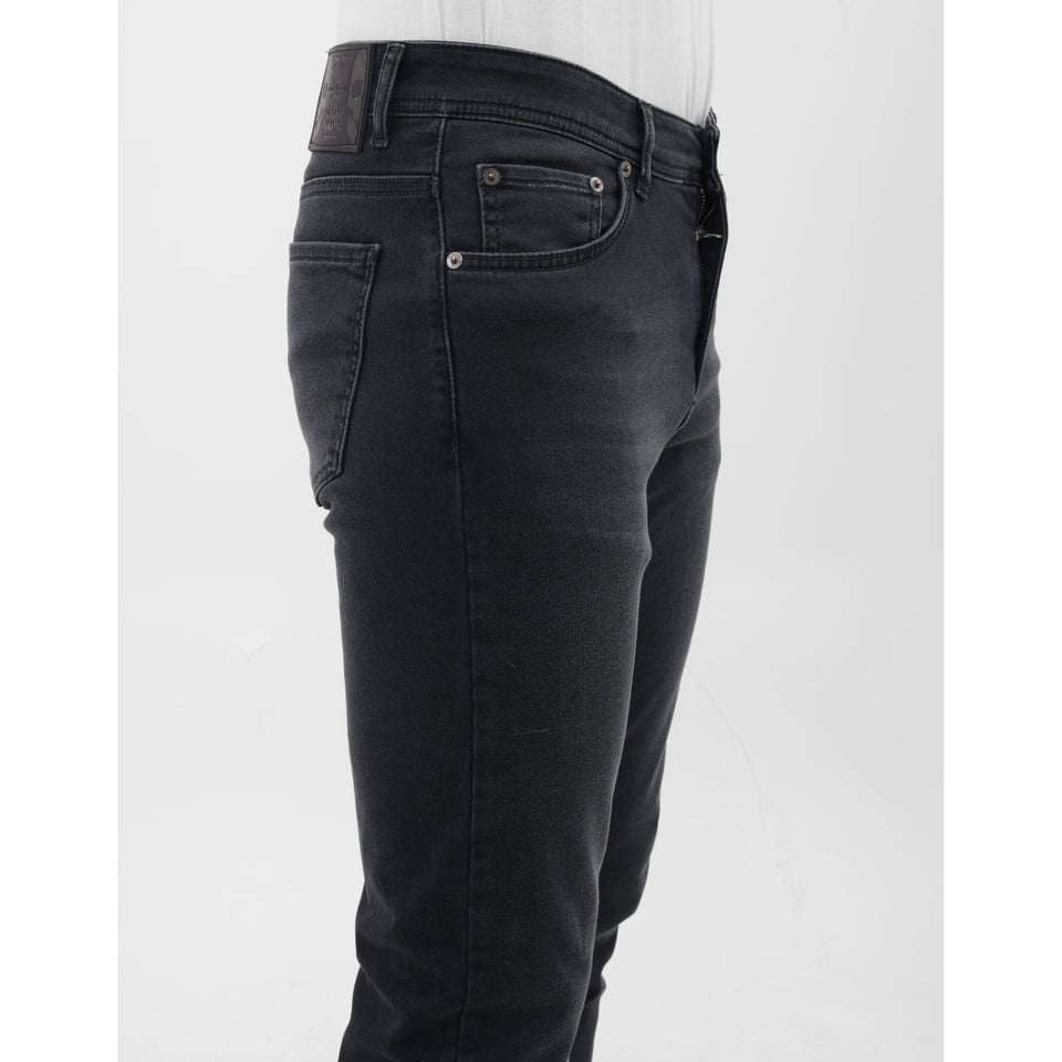Heren Spijkerbroeken Met Elastiek - Regular Fit - MM-R-11 - Grijs