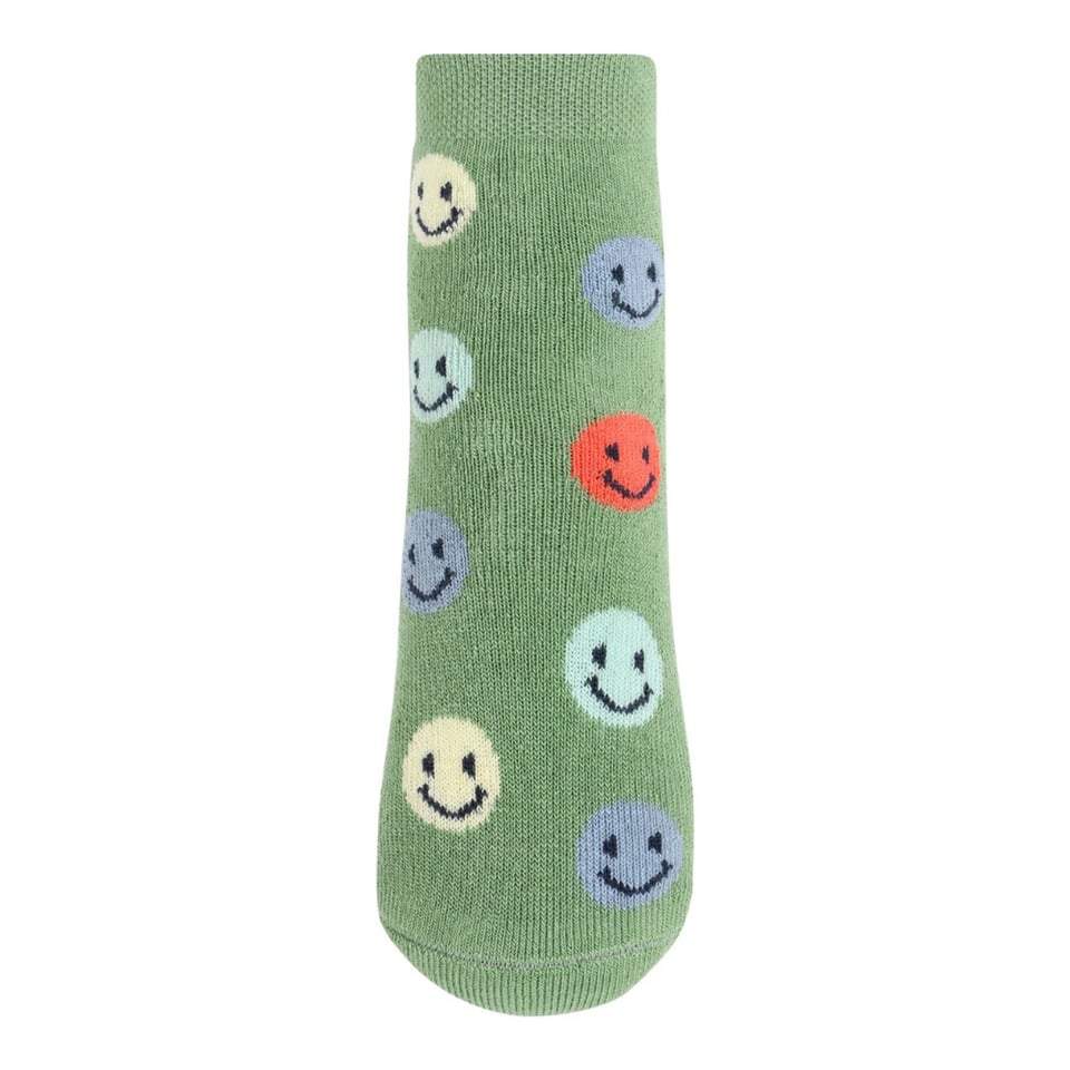 Mp Denmark Melton Smile Socks Anti-Slip Watercress 22184 3027