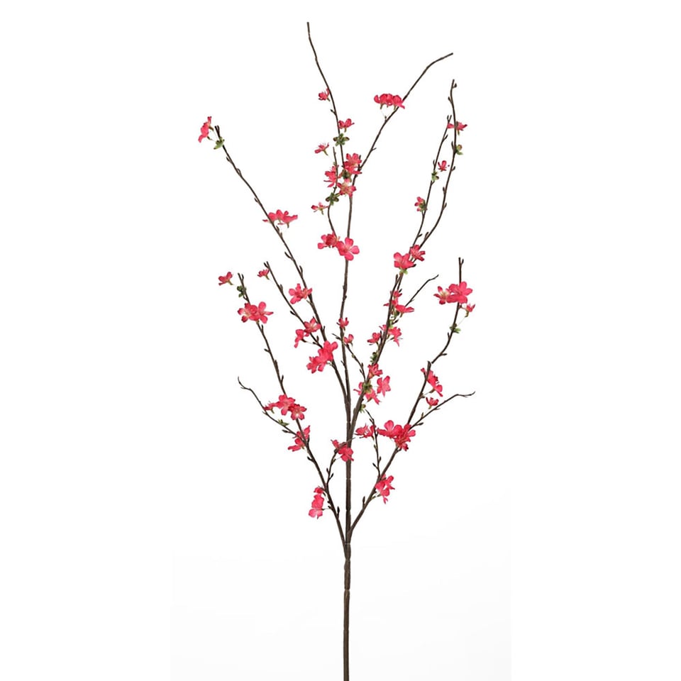 Kunstbloem Sakura Bloesem Roze Op Tak 120cm
