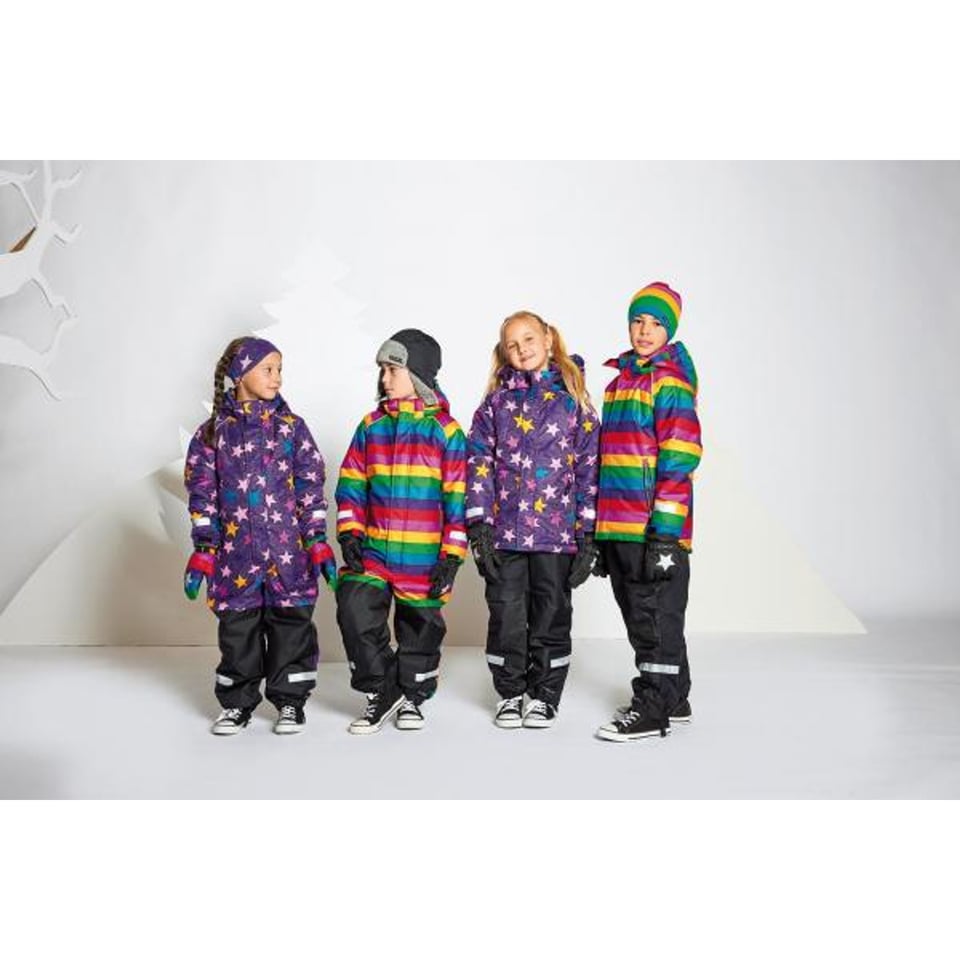 Winter Jacket Multistripe Paris