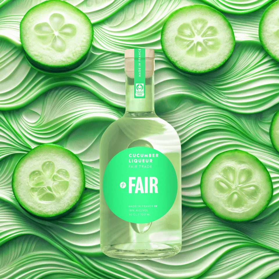 FAIR Cucumber - Fairtrade Komkommer likeur