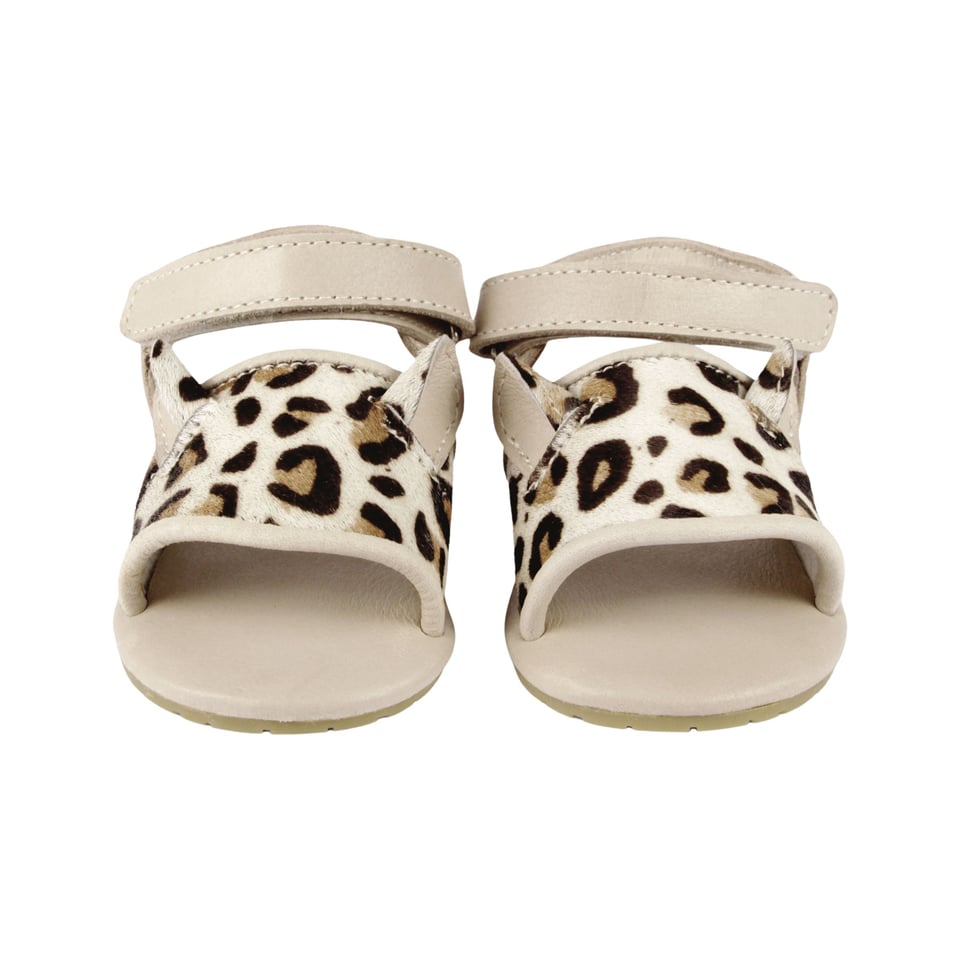 Donsje Alina Leopard Ivory Classic Leather