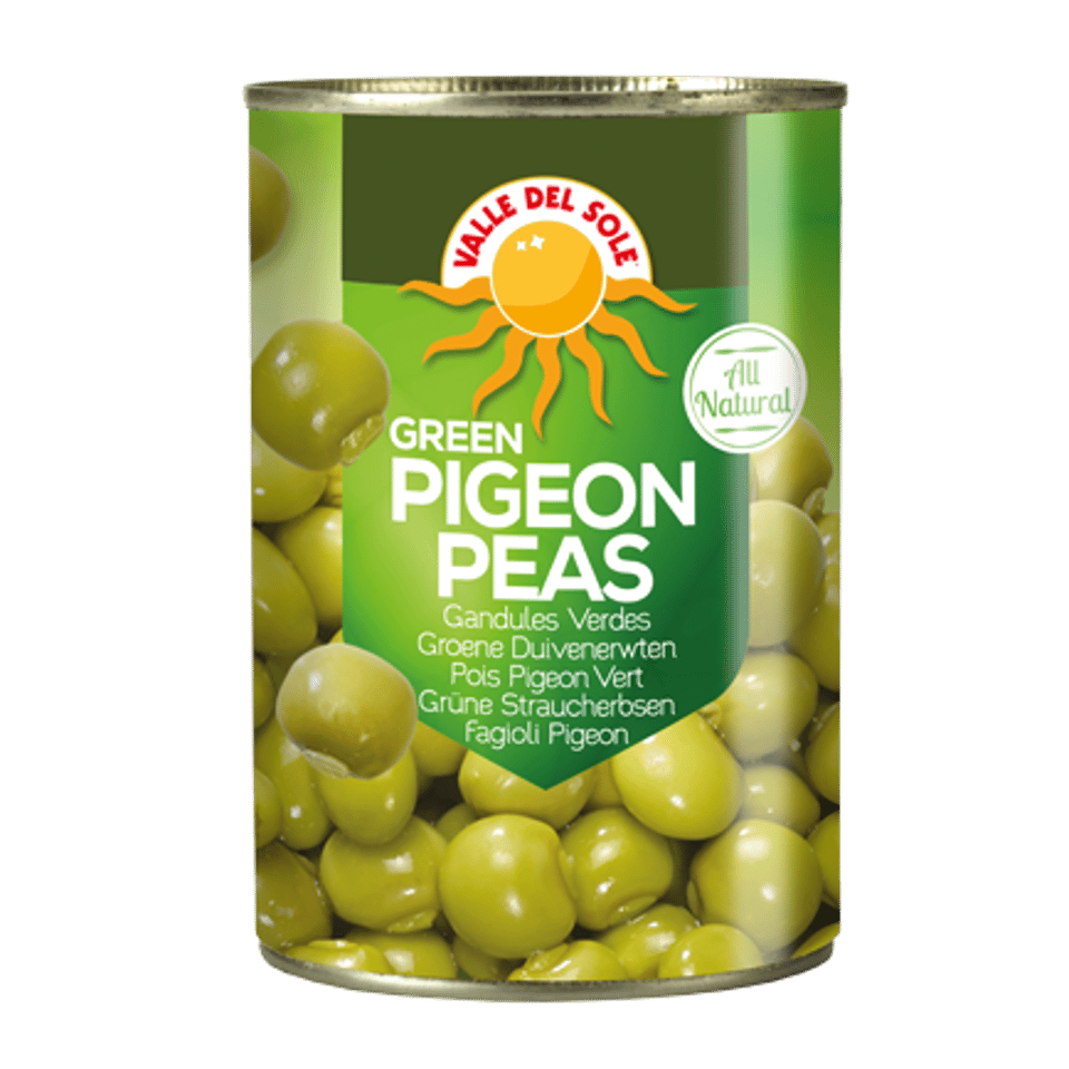 Valle Del Sole Green Pigeon Peas 400gr