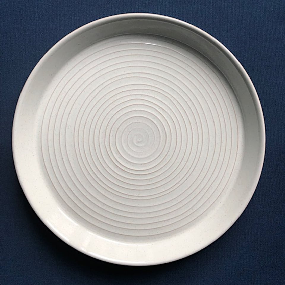 Bord Impression Blue 26 Cm