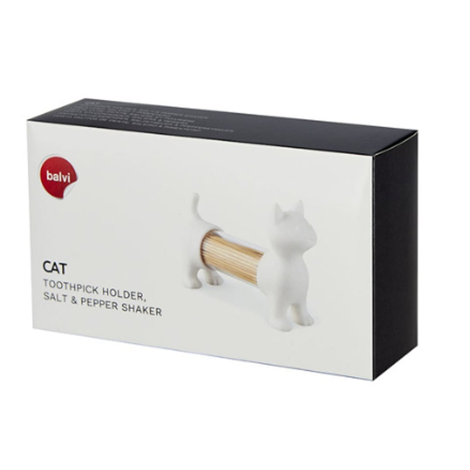 Balvi Tandenstokerhouder Kat