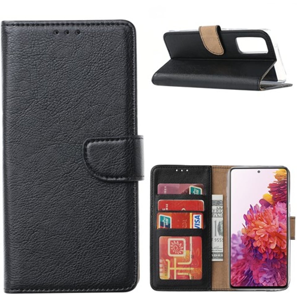 Book Case Samsung Galaxy S21FE - Zwart