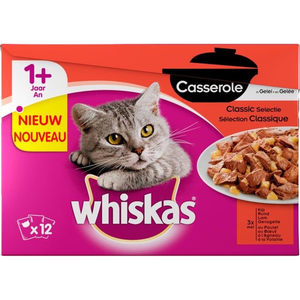 Whiskas Casserole Adult Classi