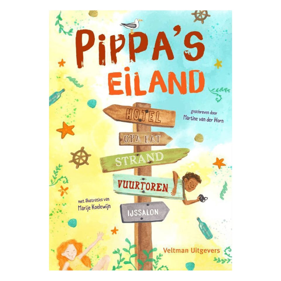 Pippa's Eiland - Martine Van Den Horn, Marije Koelewijn