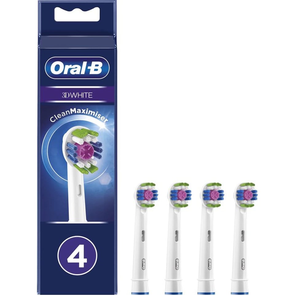 ORAL B 3D WHITE REFIL OPZETBOR 4st