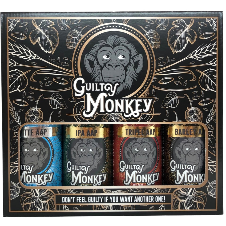 Guilty Monkey 4- Pack