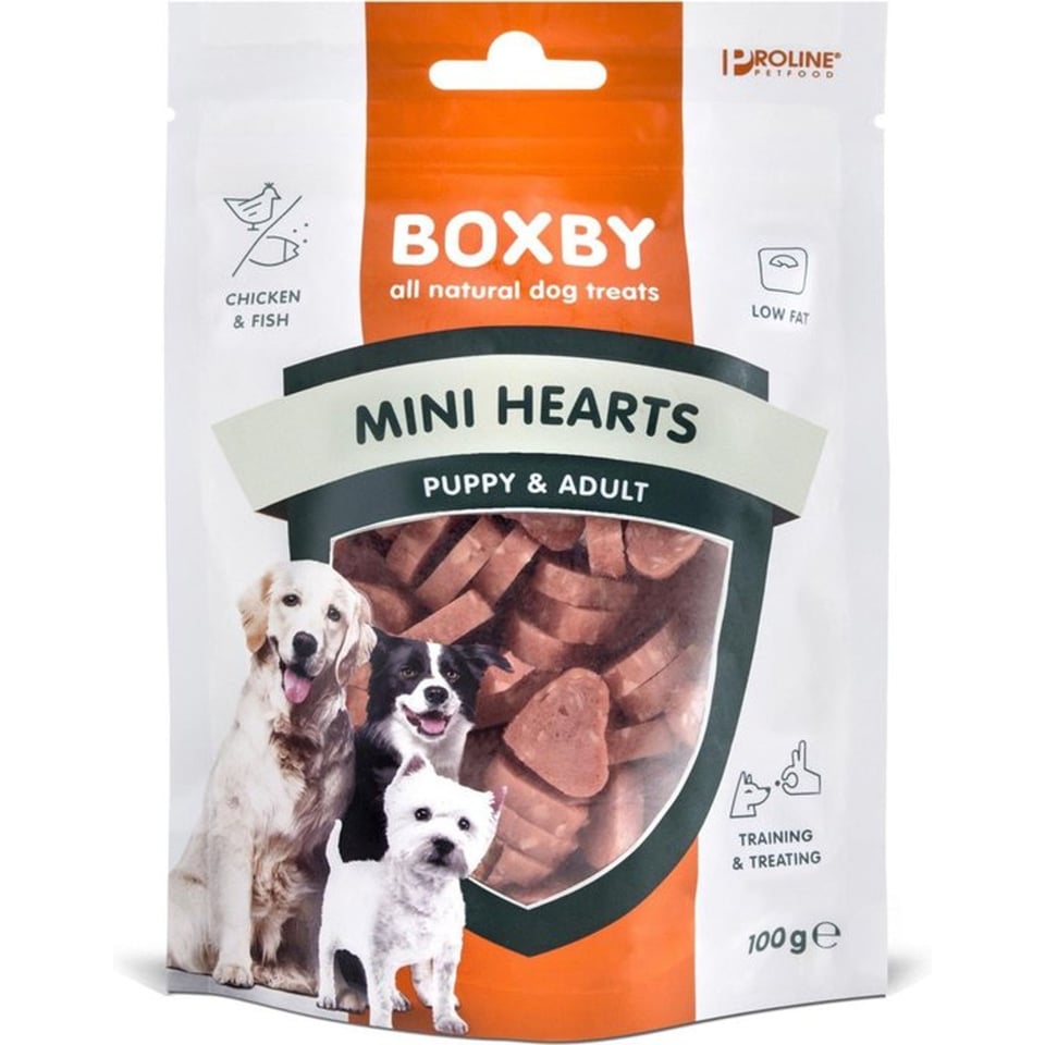 Boxby Mini Hearts 100G