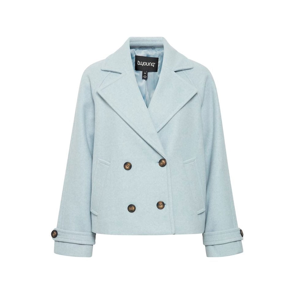 Short Autumn Jacket - Blue