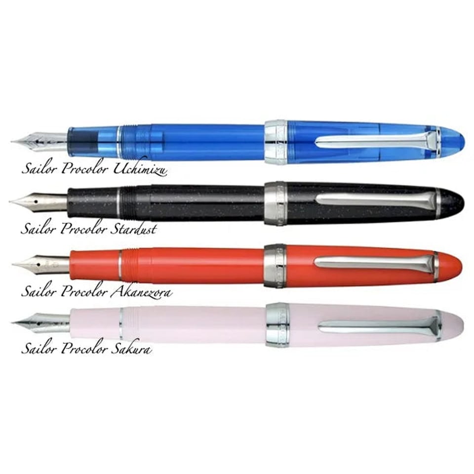 Sailor Fountain Pen Procolor 500 Shikisai