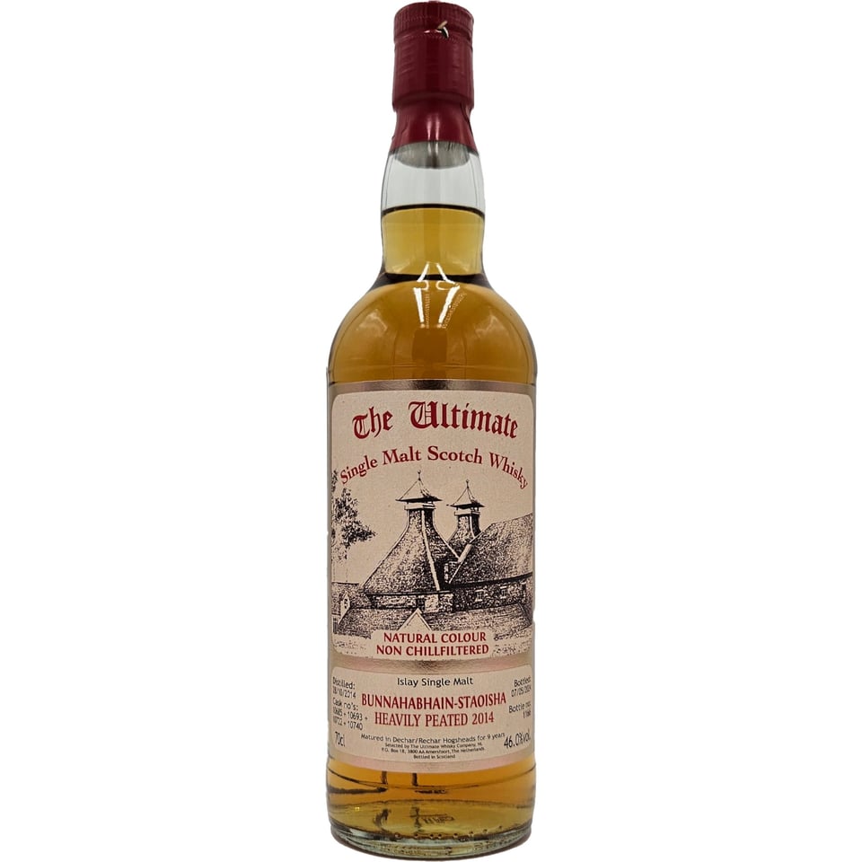 The Ultimate The Ultimate Bunnahabhain-Staoisha 2014 9yr Heavily Peated