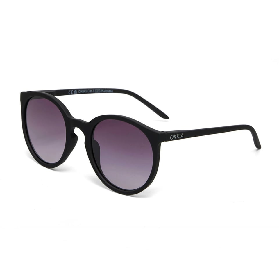 Zonnebril BERLINO Round Black OK045-BK