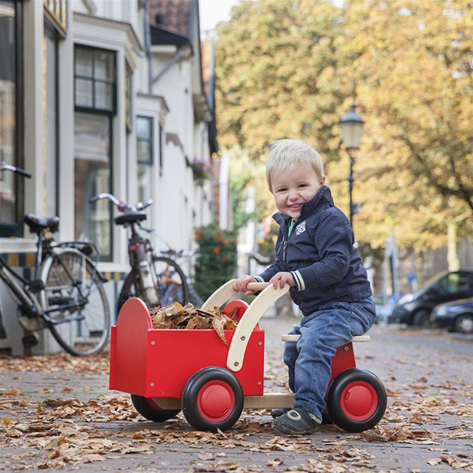 New Classic Toys Bakfiets Rood 1+