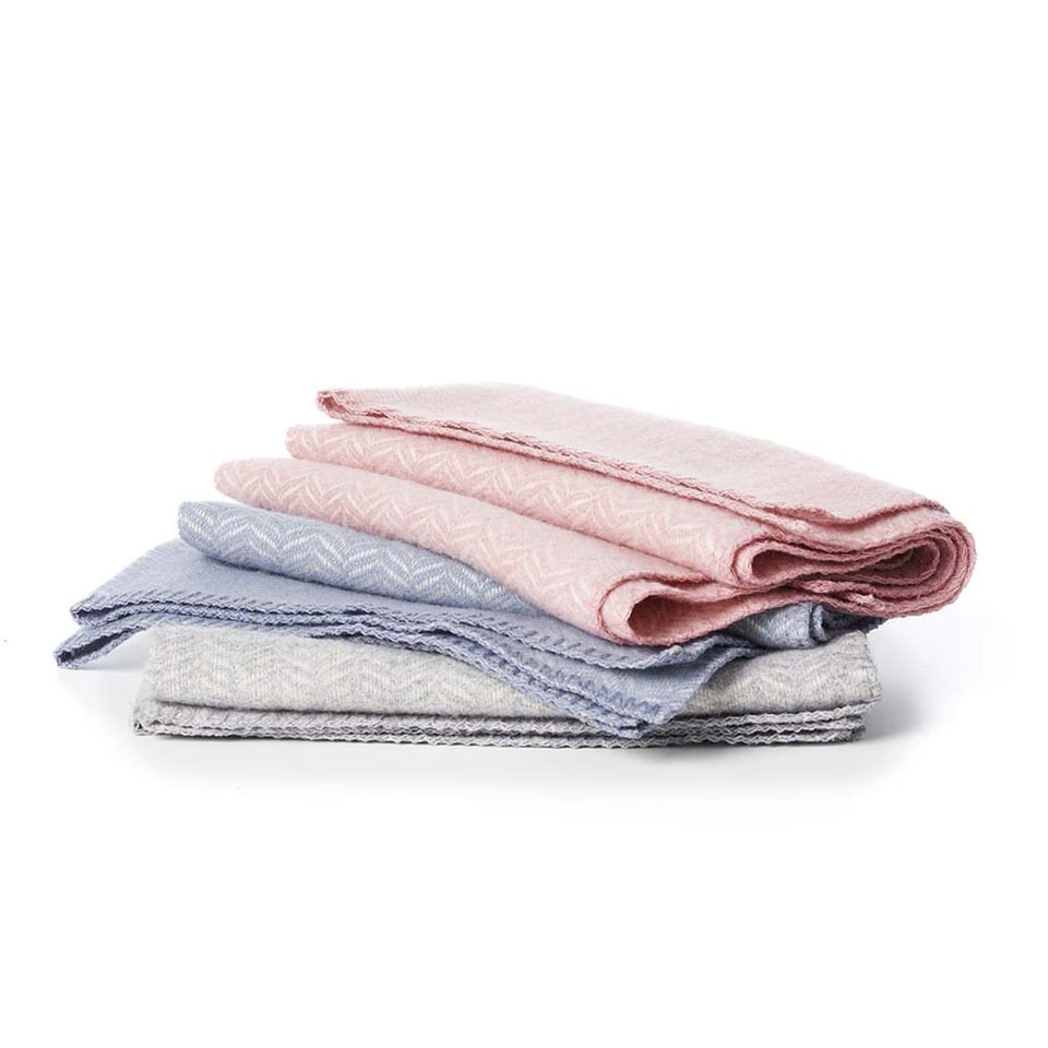 Tippy Grijs, Babydekentje Van Merino en Cashmere