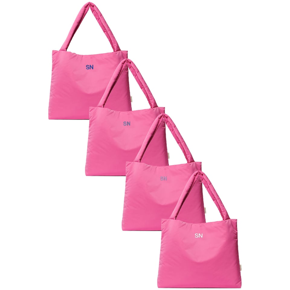 Pink Puffy Mom Bag