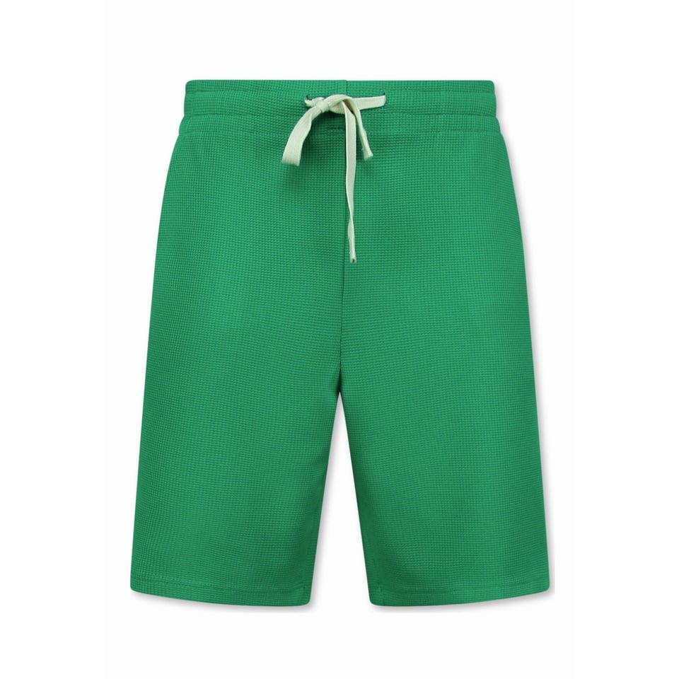 Zomerset Heren - Ribbed Oversized - Two Piece Setje - Twinset - Co Ord Set - 918 - Groen