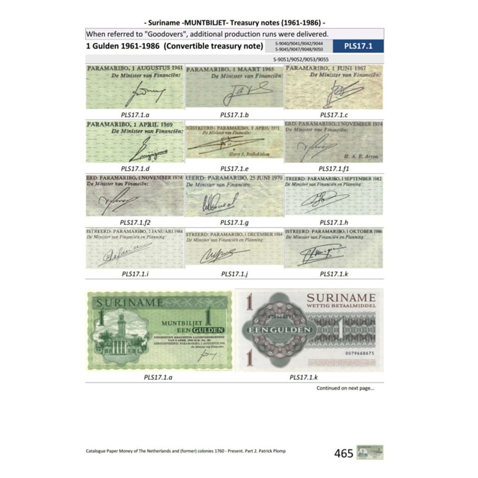 Catalogue Papermoney of the Netherlands 1760-Present. Part 2