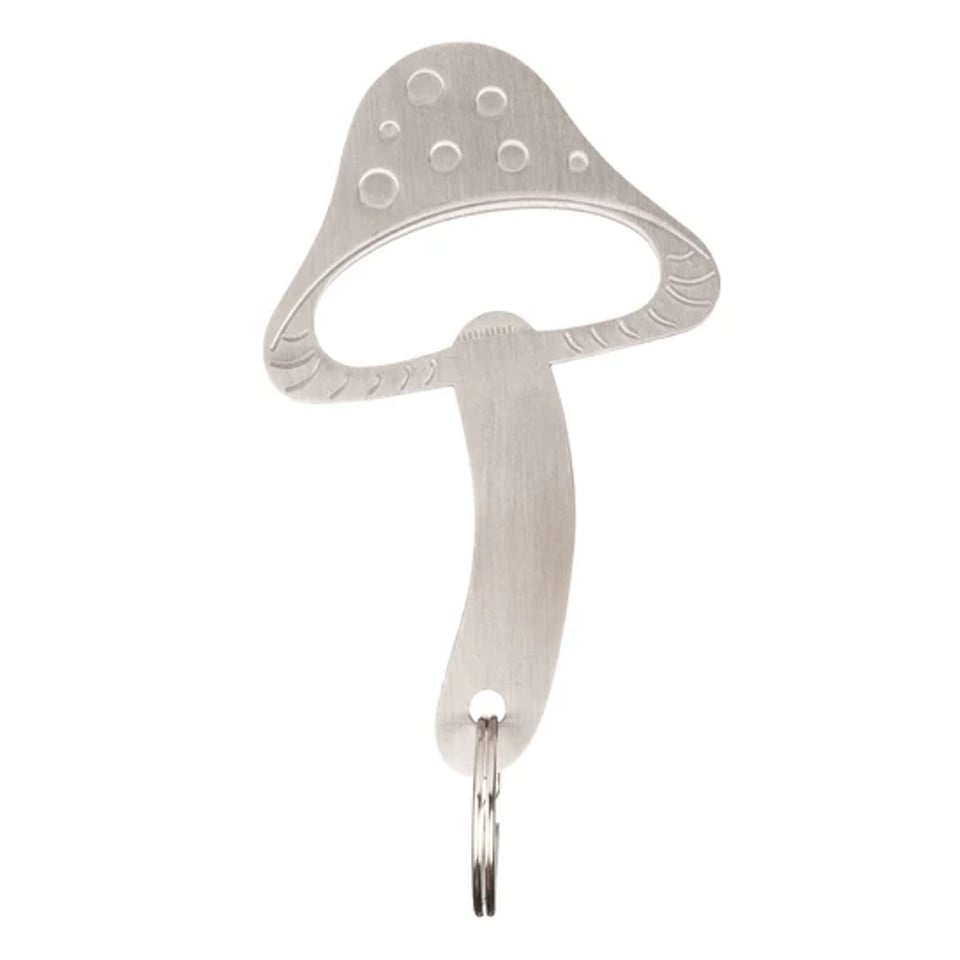 KIKKERLAND Mushroom Keychain and Bottle Opener