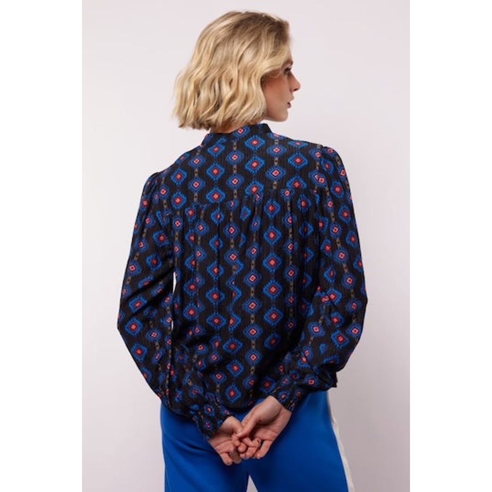 FLURESK Blouse Rhodes Blue