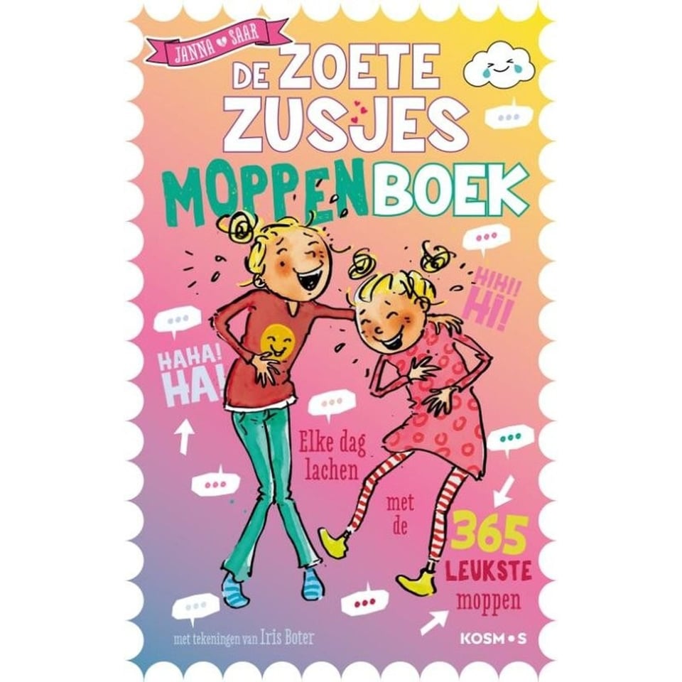 De Zoete Zusjes Moppenboek 1 8+