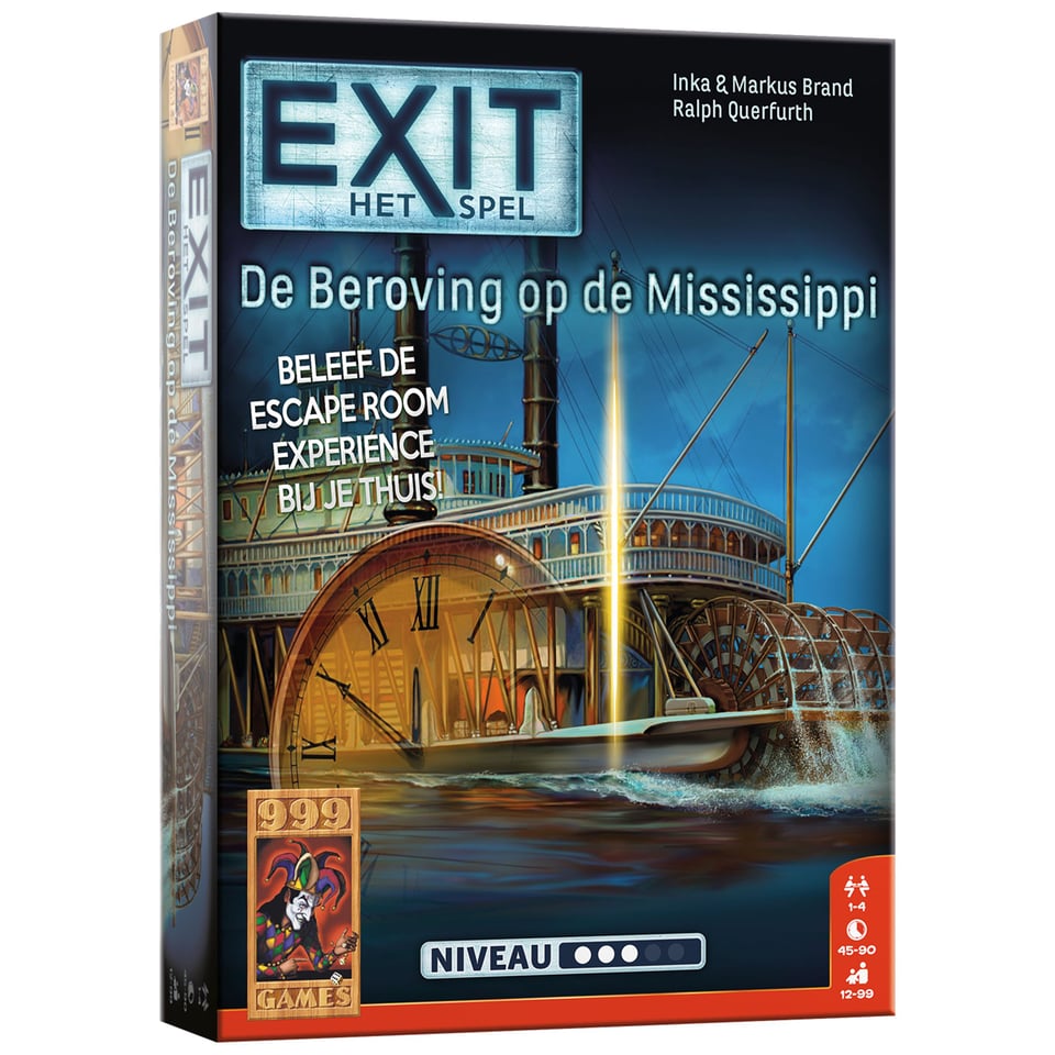 999 Games EXIT De Beroving Op De Mississippi