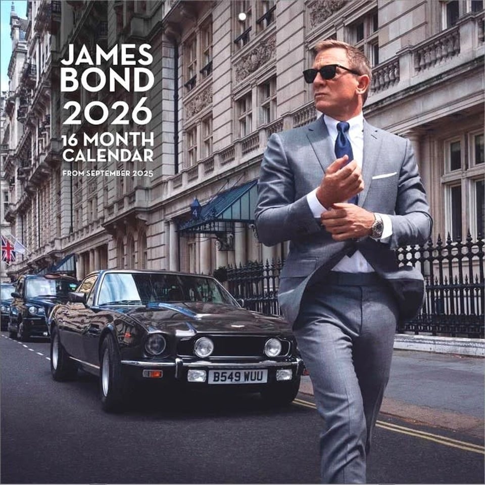 James Bond Kalender 2026 - 007