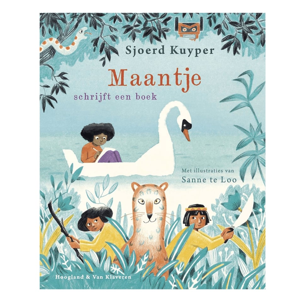 Maantje Schrijft Een Boek - Sjoerd Kuyper, Sanne Te Loo