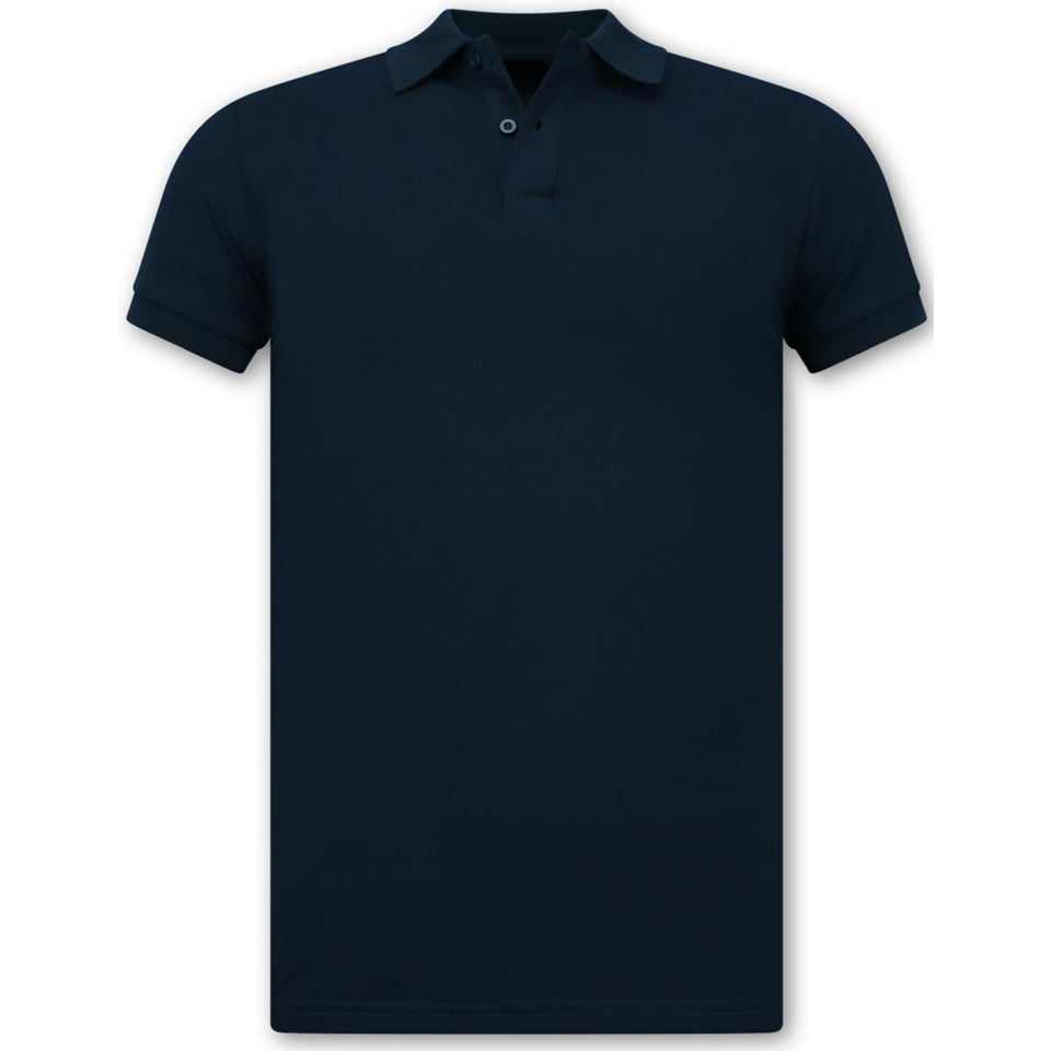 Heren Polo - Polo Heren Korte Mouw - Polo Shirt Heren - Slim Fit - A150 - Donker Blauw