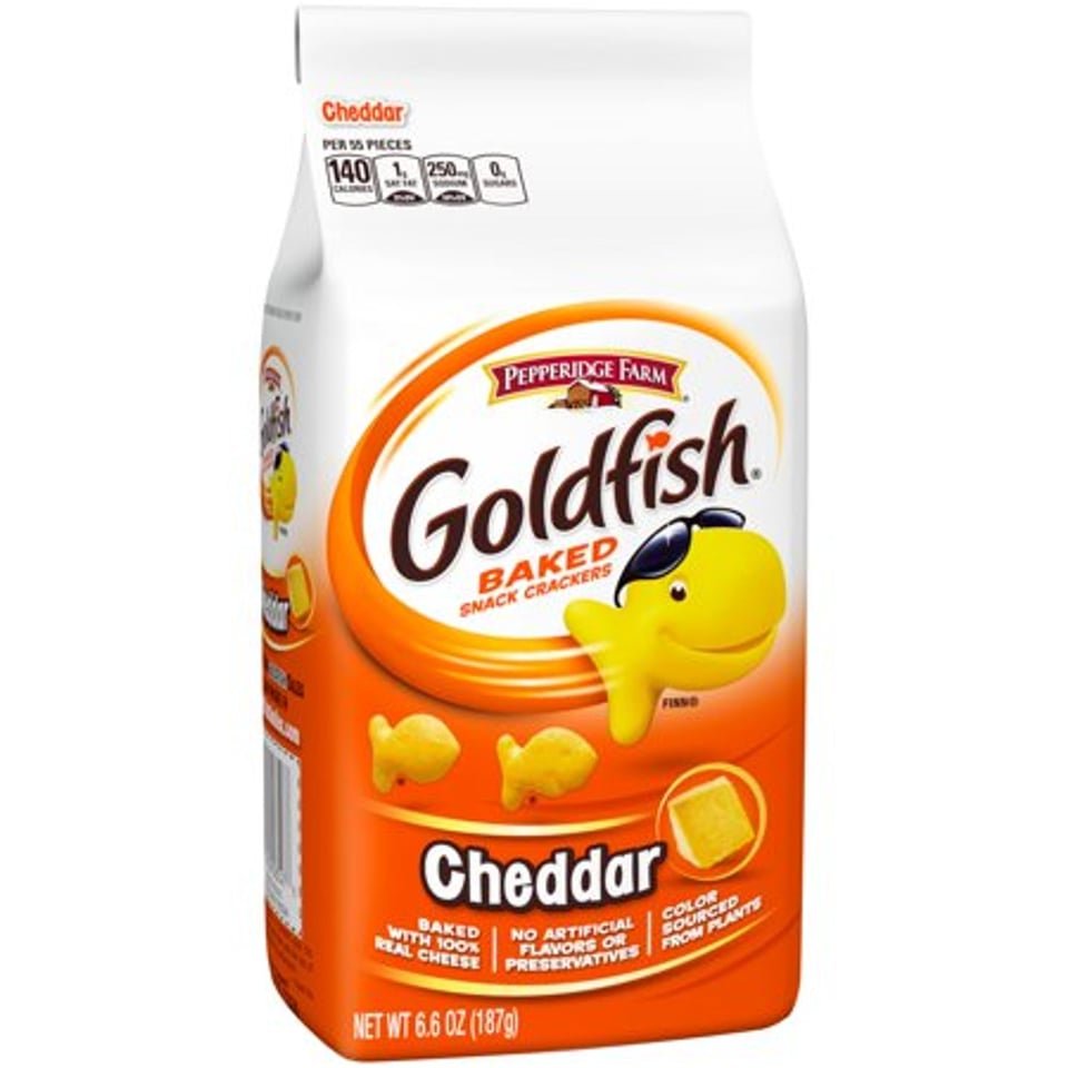 Pepperidge Farm Goldfish Crackers Cheddar