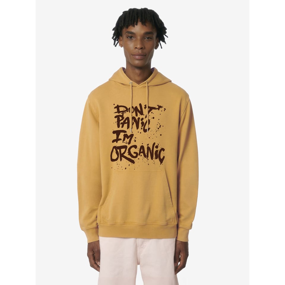 Don't Panic I'm Organic Hoodie - Vintage
