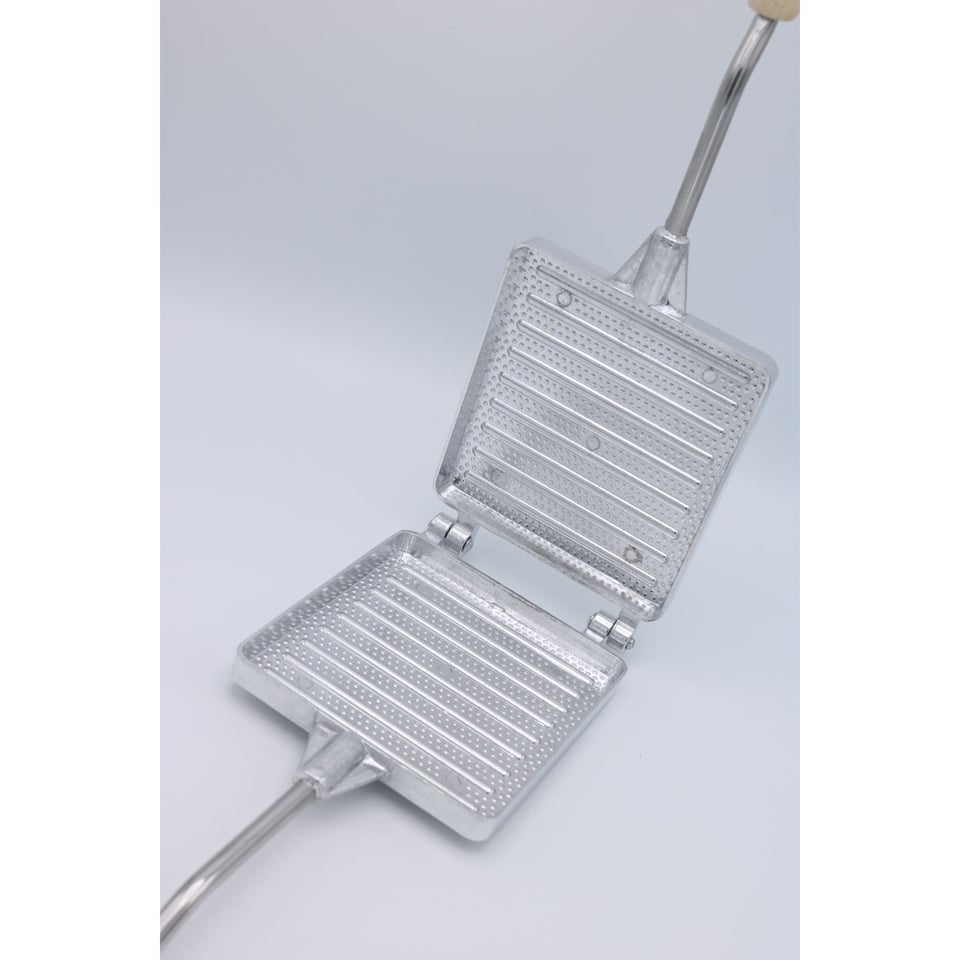De ouderwetse tosti-ijzer