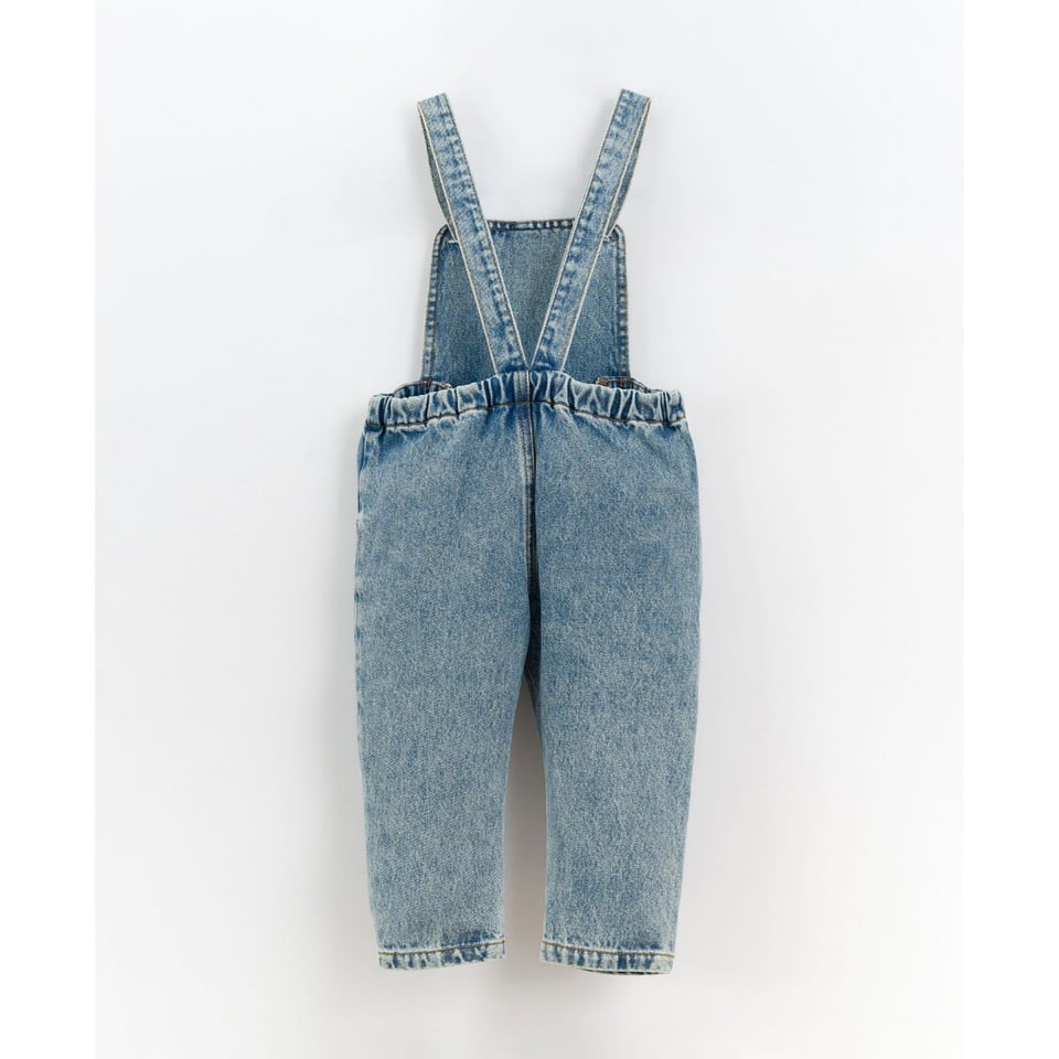 Play Up - Denim Blauw Tuinbroek