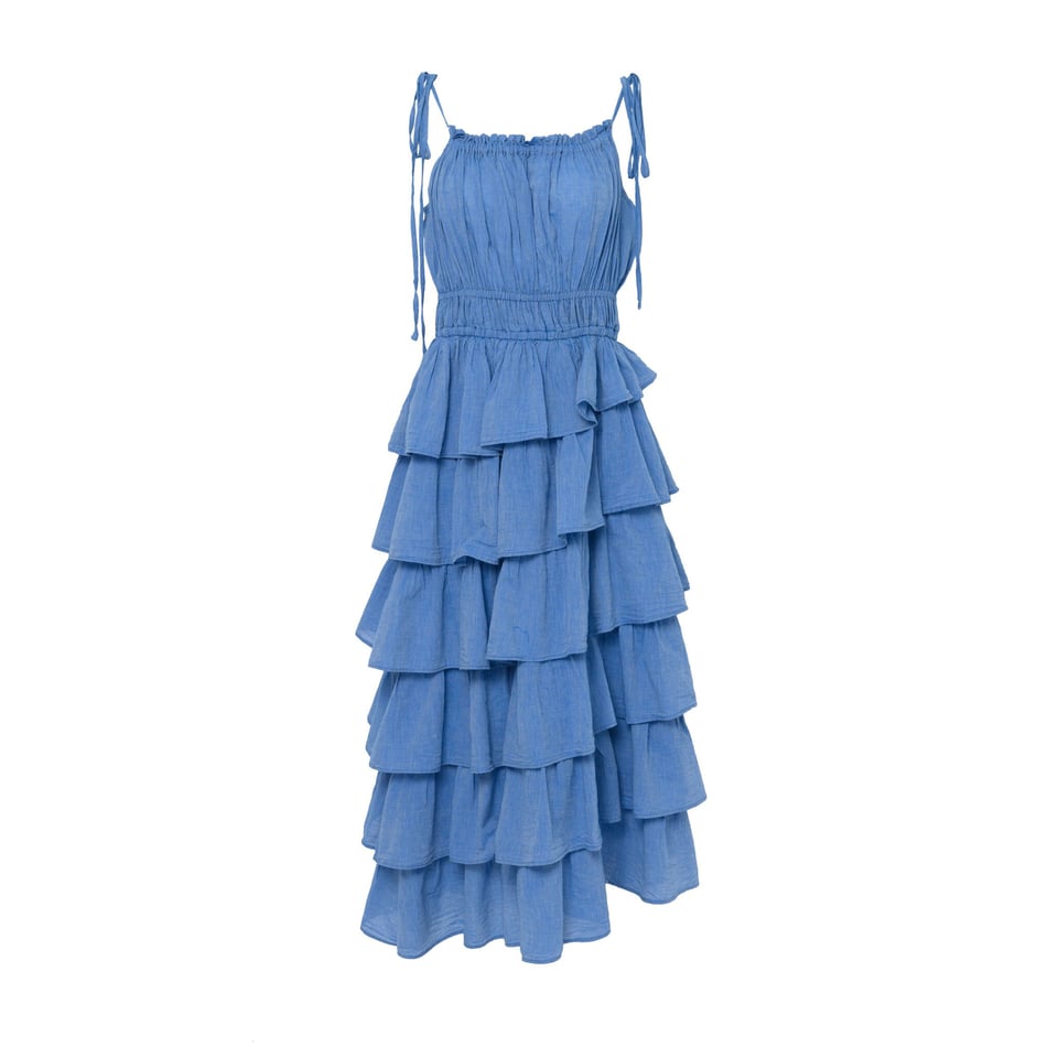 Devotion Tirquaz Dress - Blue