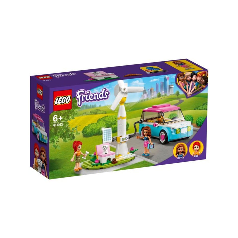 Lego Friends 41443 Olivia's Elektrische Auto