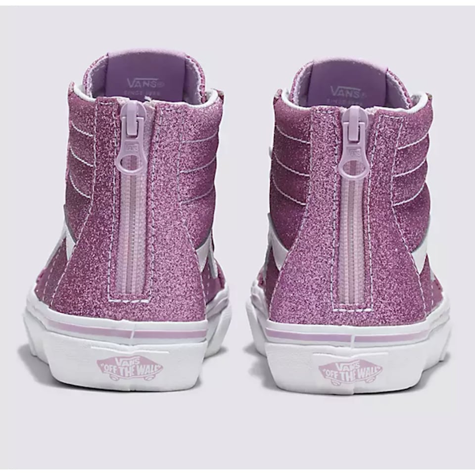 Vans SK8-Hi Zip Glitter Lilac