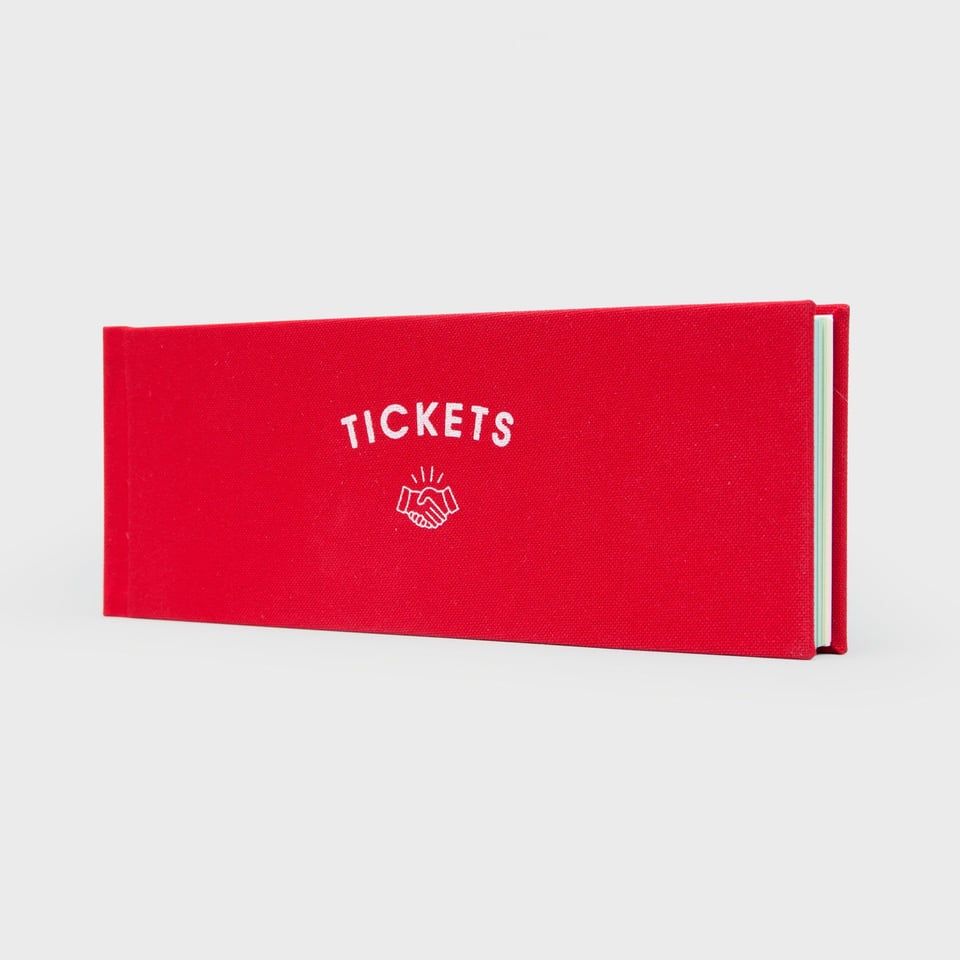 Book of Blank Gift Vouchers