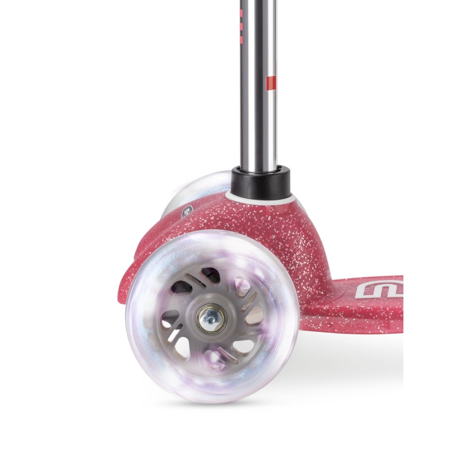 Mini Micro Step Deluxe Glitter LED Roze