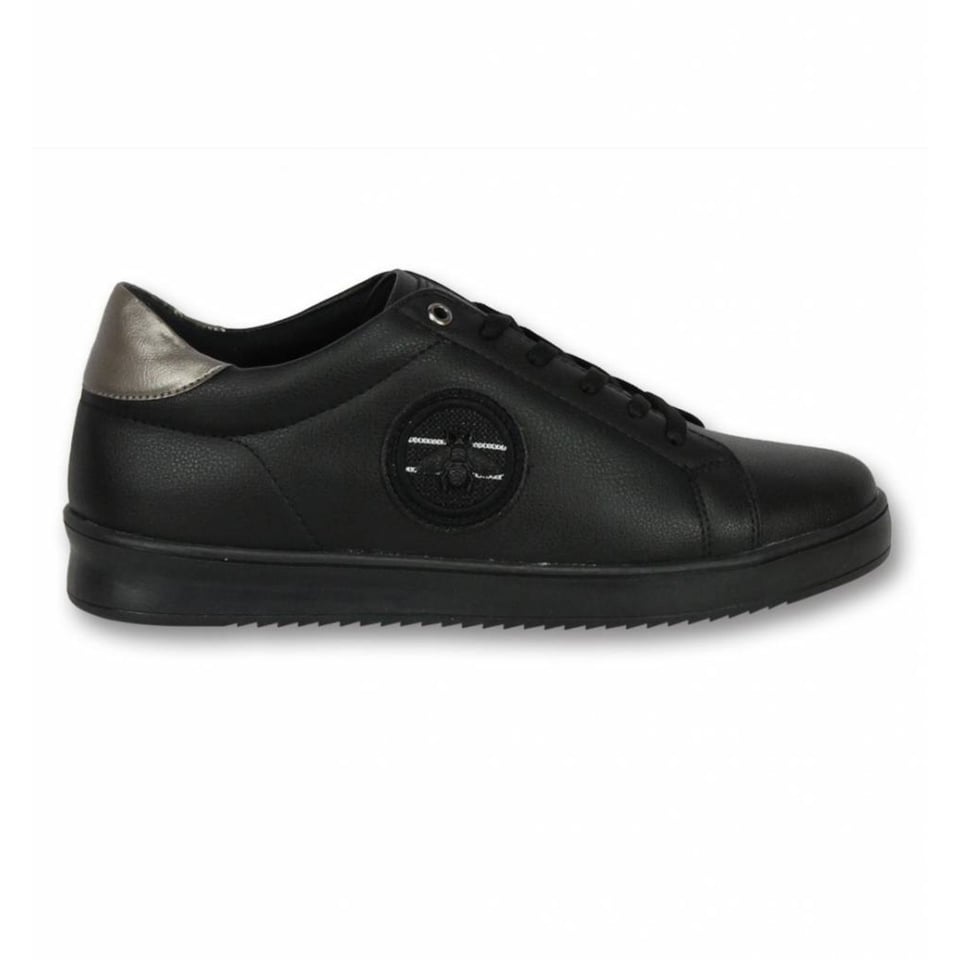 Heren Schoenen - Heren Sneaker Bee Black - CMS16 - Zwart