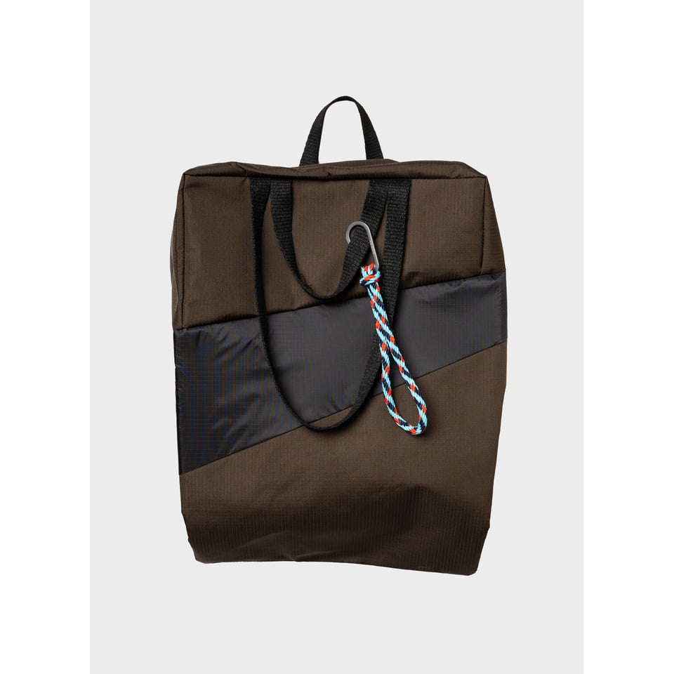 SUSAN BIJL Tote Bag Mud & Black L