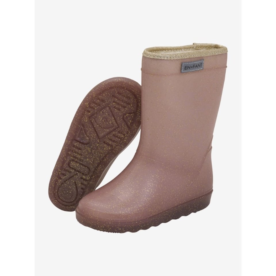 Enfant Thermo Boots Glitter Rose Taupe