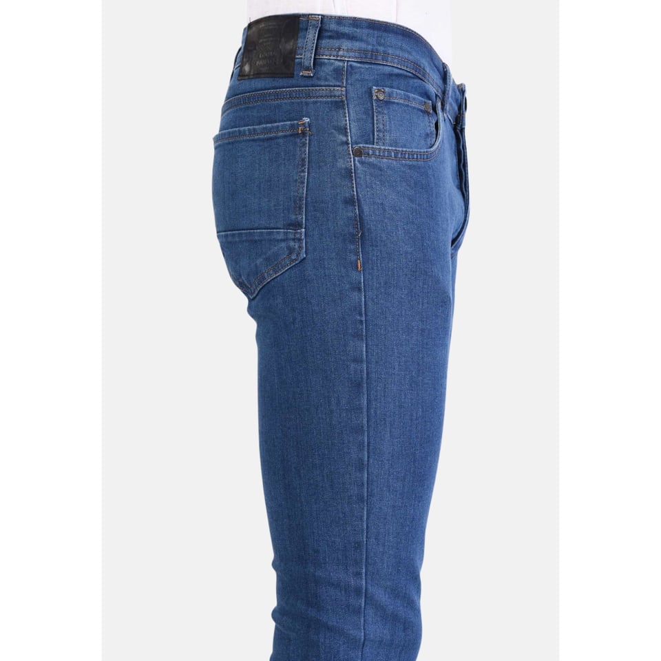 Heren Klassieke Spijkerbroek Slim Fit - DP/S-71 NW - Blauw