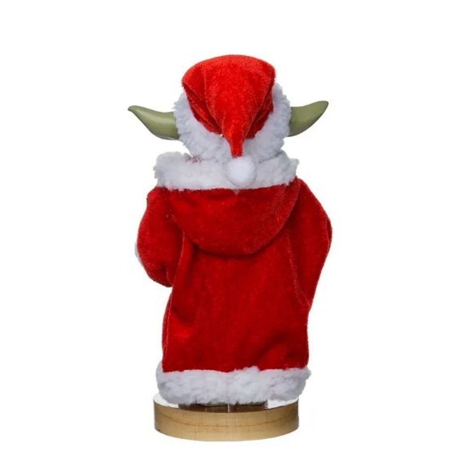 Notenkraker Yoda Met Kerstmuts
